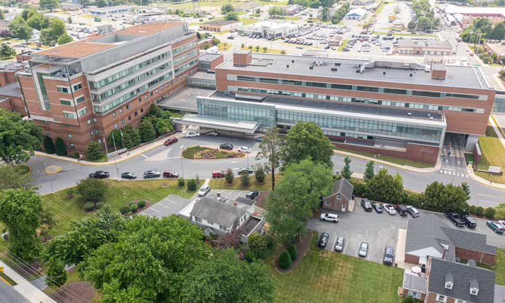 Aerial image of Bayhealth Hospital, Kent Campus