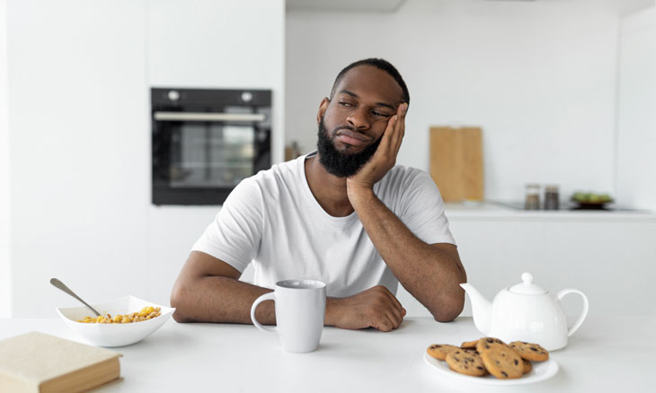 Man lacks energy due to blood sugar imbalance