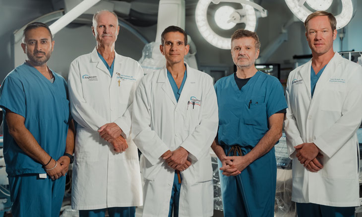 Bayhealth's team for heart surgery