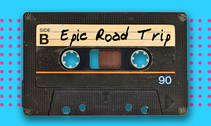 Colorectal cancer awareness casette tape