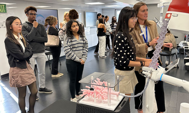 Bayhealth Hosts Students in Hands-On Experience with Lifesaving Lung Technology