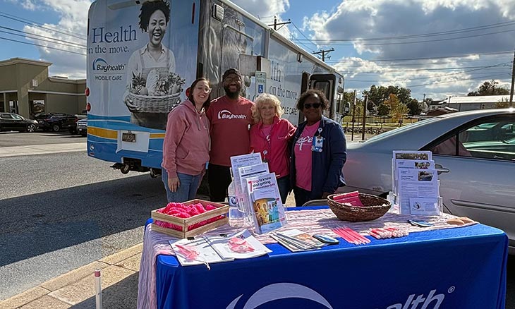 Bayhealth Go Pink Campaign Delivers Free Screenings and Community Support